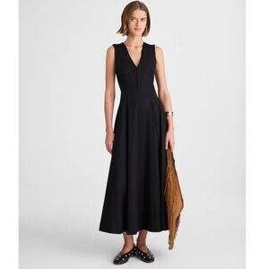 Elegant Black Sleeveless Mini Dress